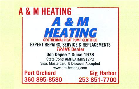 Hanks Sheet Metal & Heating Incorporated, Port Orchard, WA